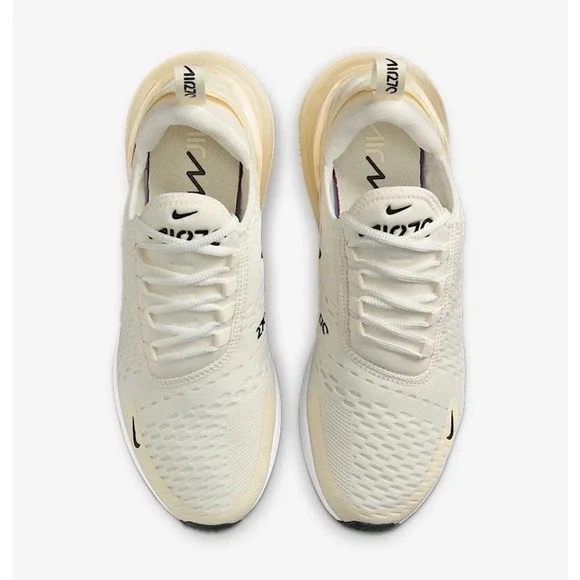 Nike Air Max 270 Sail Black Coconut Milk New DS AH6789-124 Womens Size 10 - Picture 5 of 11
